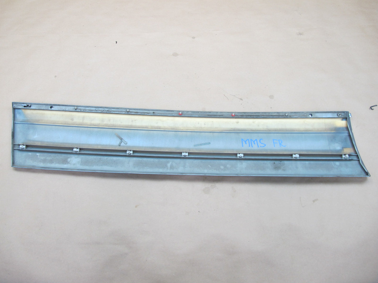 86-91 Mercedes W126 Set of 2 Front Left & Right Door Trim Cover Molding OEM