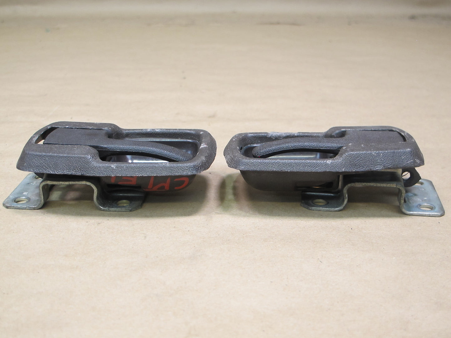 80-82 Porsche 924 Set of 2 Left & Right Door Interior Handle OEM