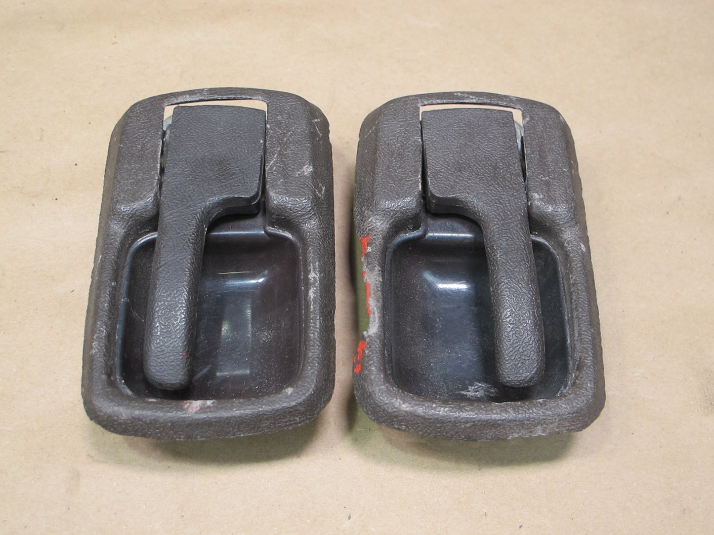 80-82 Porsche 924 Set of 2 Left & Right Door Interior Handle OEM