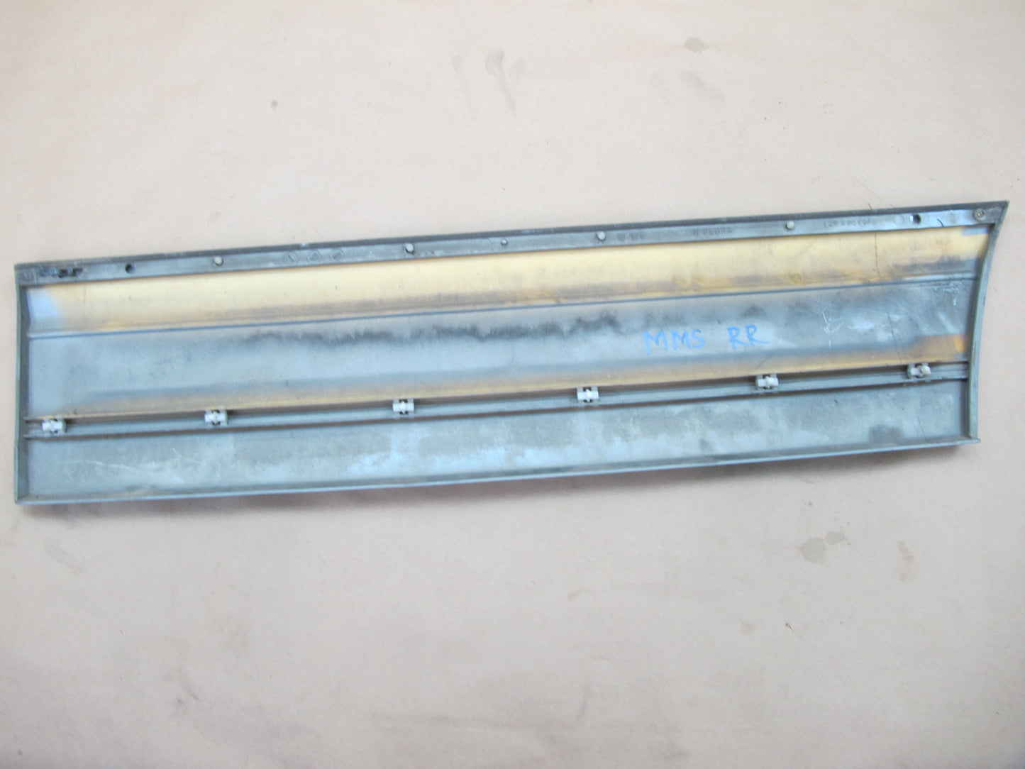 86-91 Mercedes W126 Rear Right Door Trim Cover Molding 1266904440 OEM