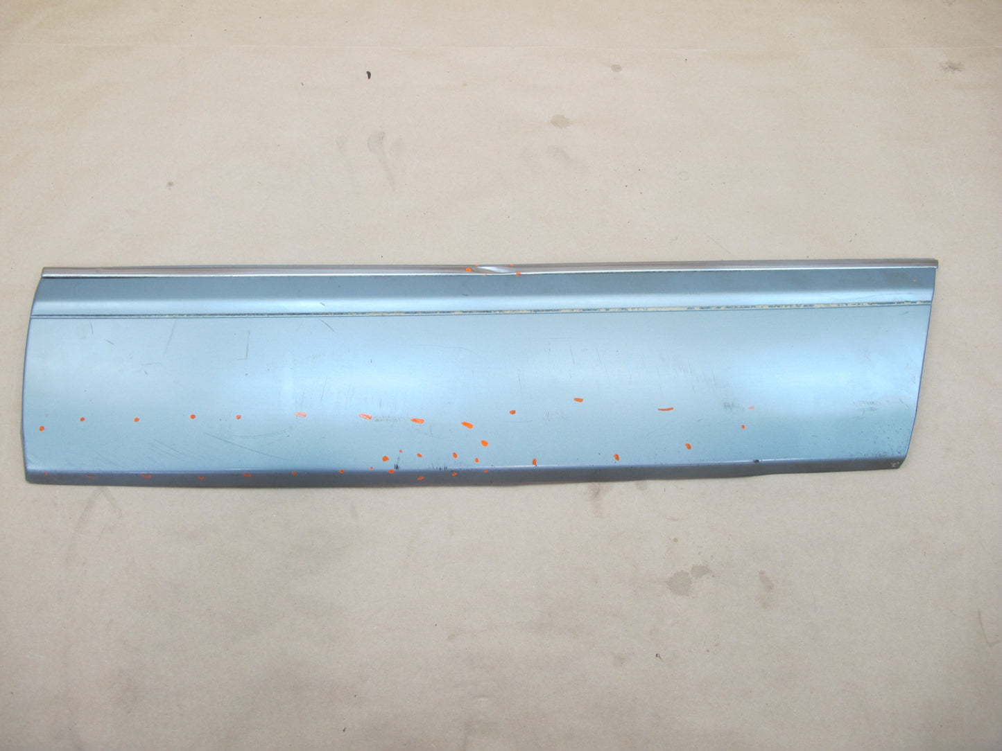 86-91 Mercedes W126 Rear Left Door Trim Cover Molding 1266904340 OEM