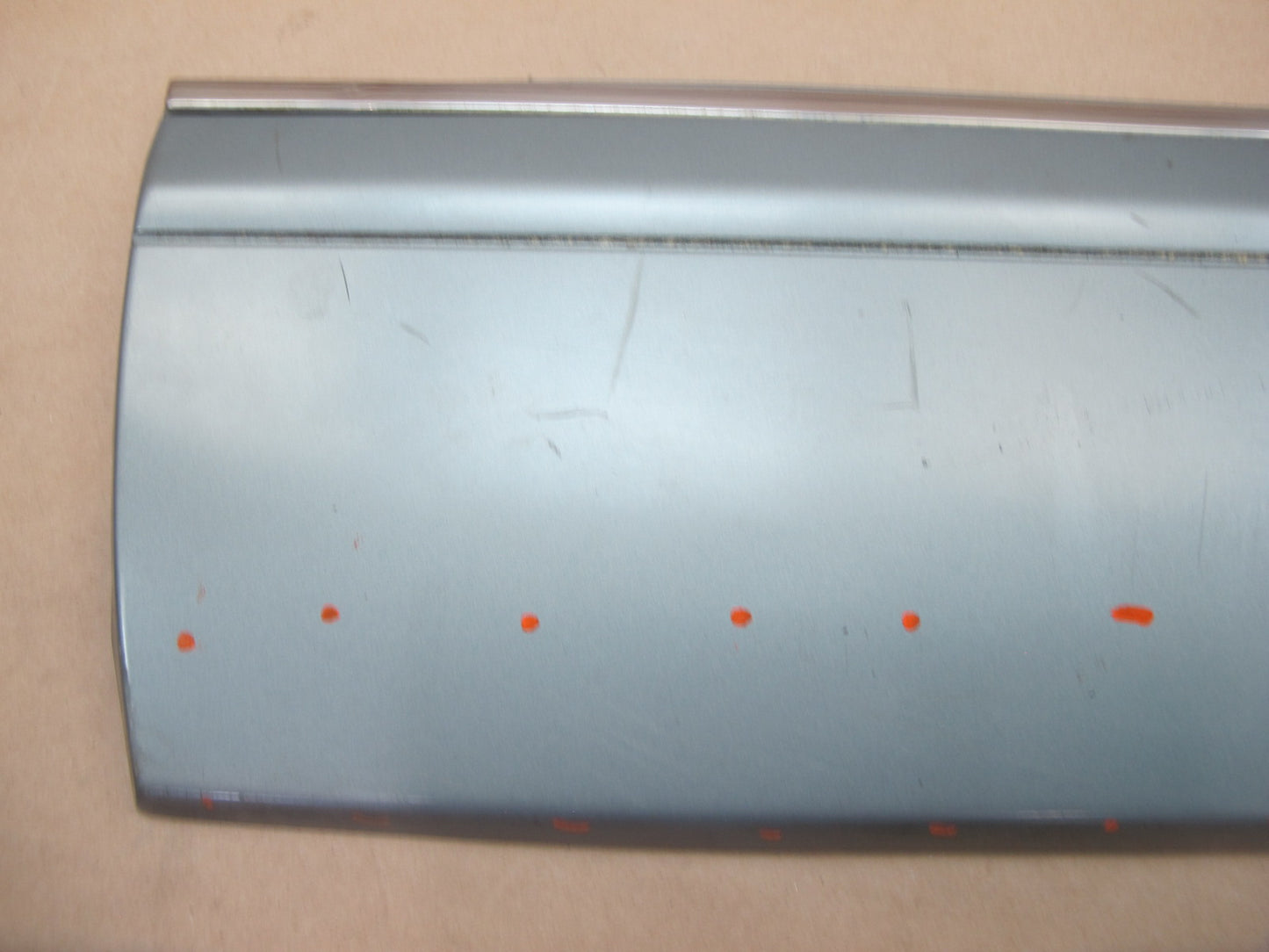 86-91 Mercedes W126 Rear Left Door Trim Cover Molding 1266904340 OEM