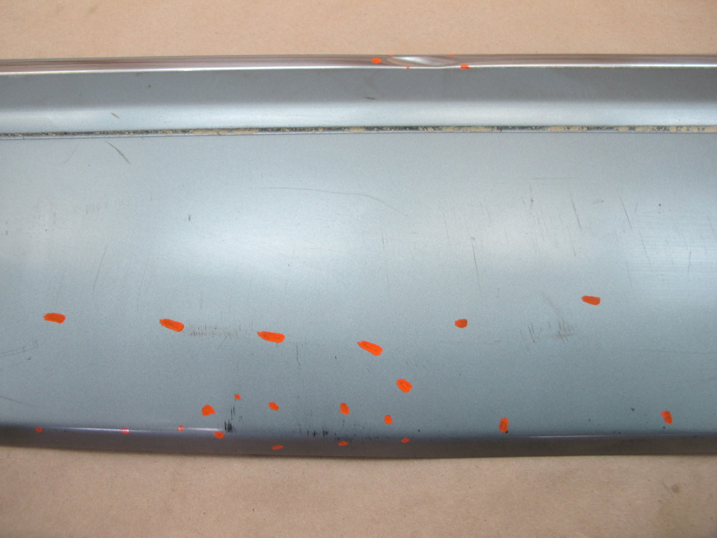 86-91 Mercedes W126 Rear Left Door Trim Cover Molding 1266904340 OEM