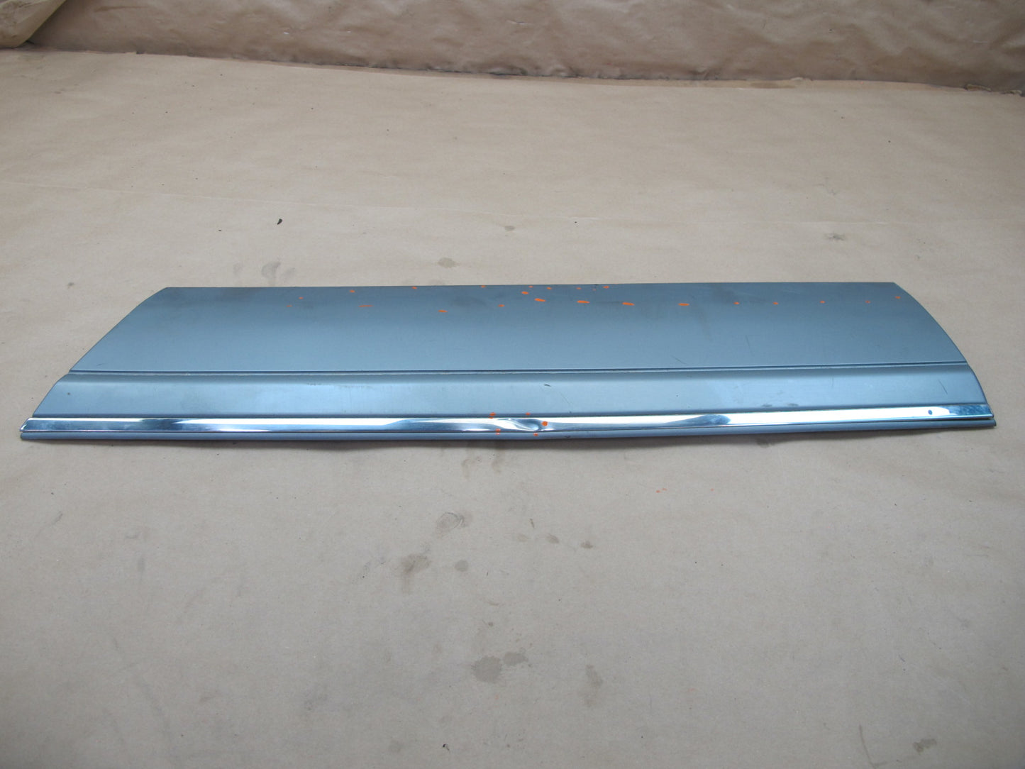 86-91 Mercedes W126 Rear Left Door Trim Cover Molding 1266904340 OEM