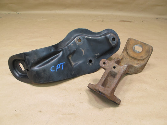 80-82 Porsche 924 2.0L VC Set of 2 Engine Motor Mount Bracket Support OEM