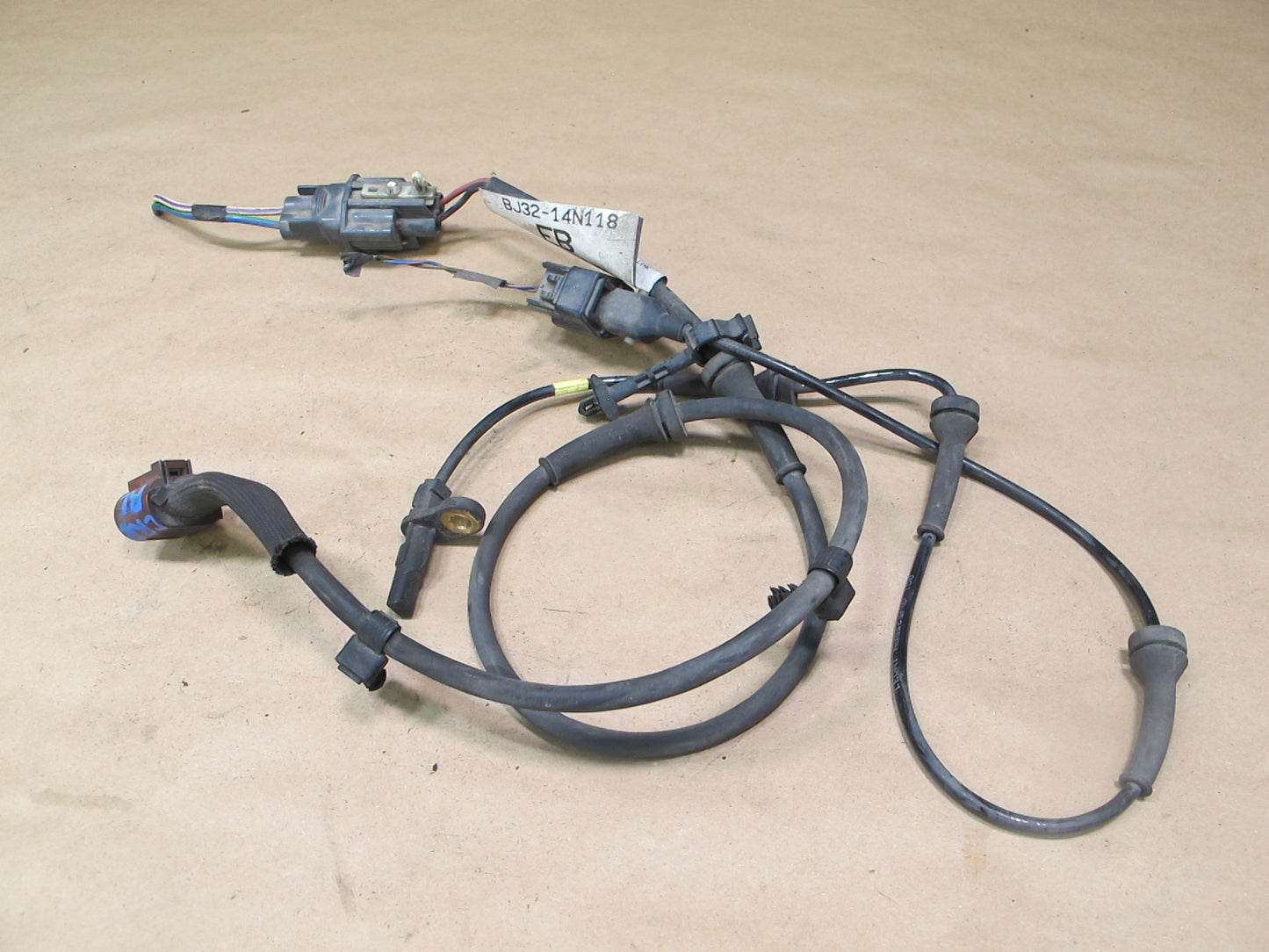 12-15 Range Rover Evoque L538 Rear Left Parking Brake Wire w ABS Sensor OEM