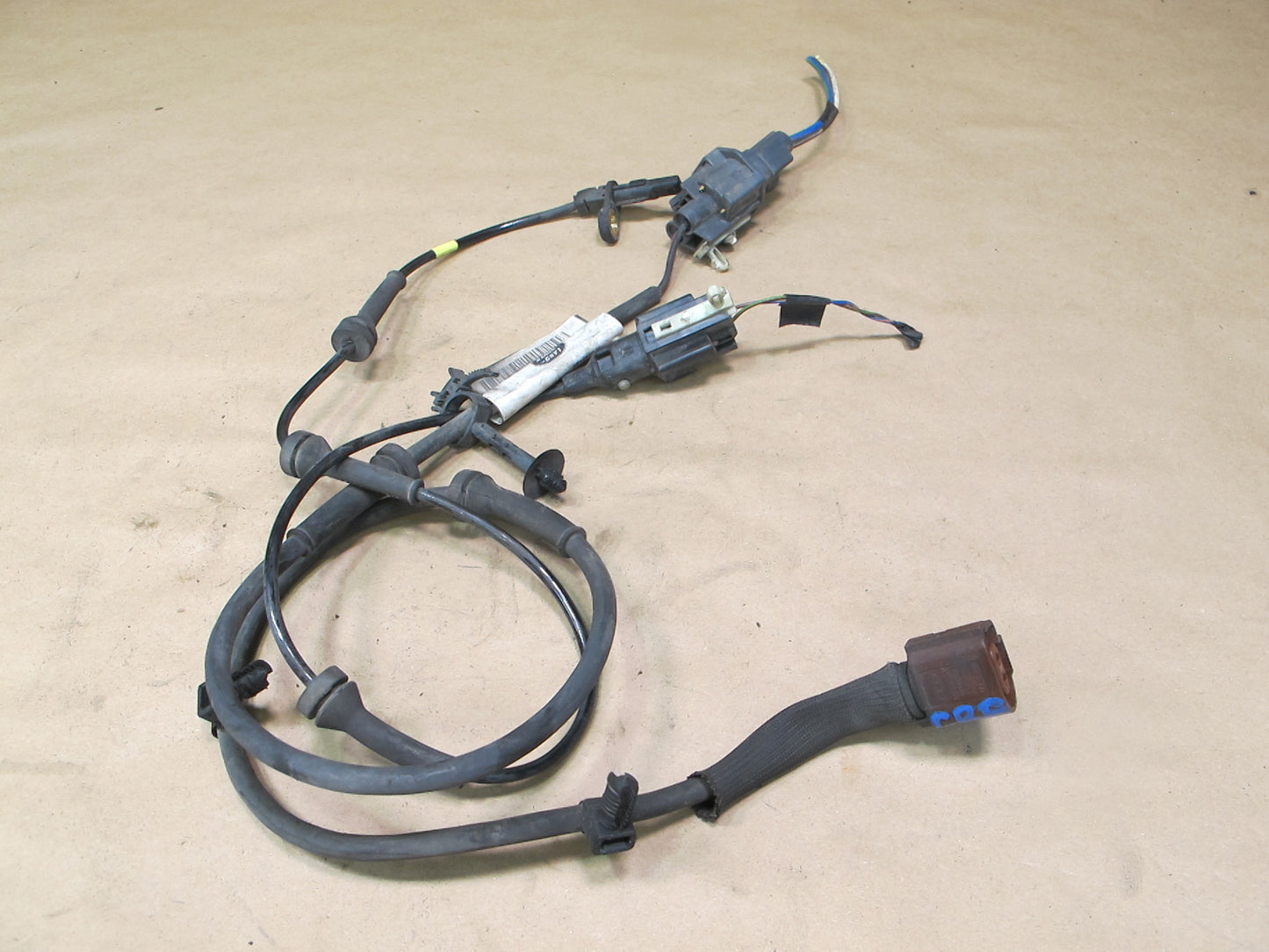 12-15 Range Rover Evoque L538 Rear Left Parking Brake Wire w ABS Sensor OEM