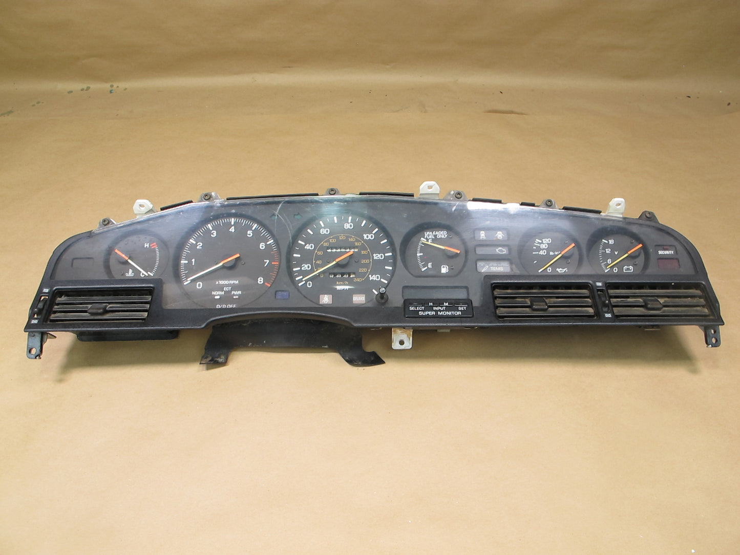 86-88 Toyota Supra MK3 A/T NON Turbo Instrument Cluster Gauge Speedometer OEM