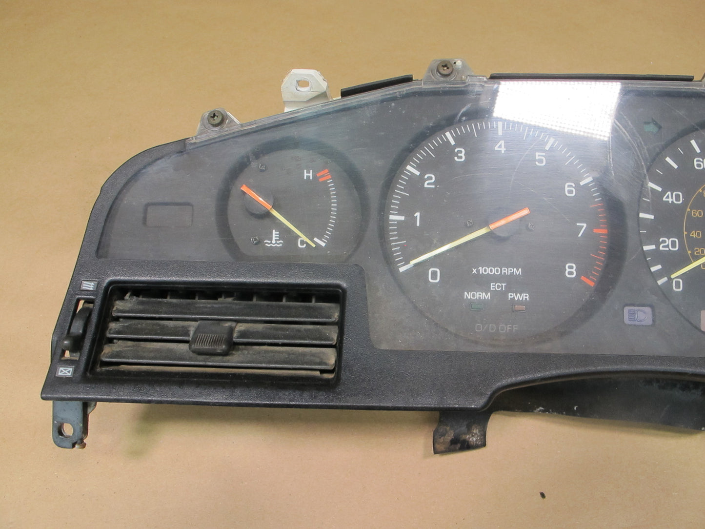 86-88 Toyota Supra MK3 A/T NON Turbo Instrument Cluster Gauge Speedometer OEM