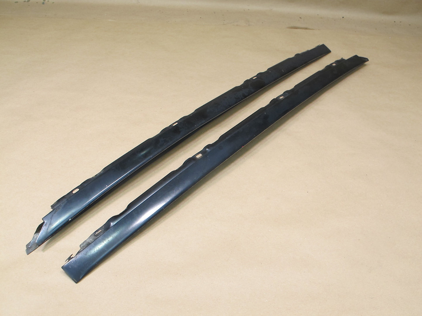 90-94 Lexus UCF10 LS400 Set of 2 Front Left Right Windshield Trim Molding OEM