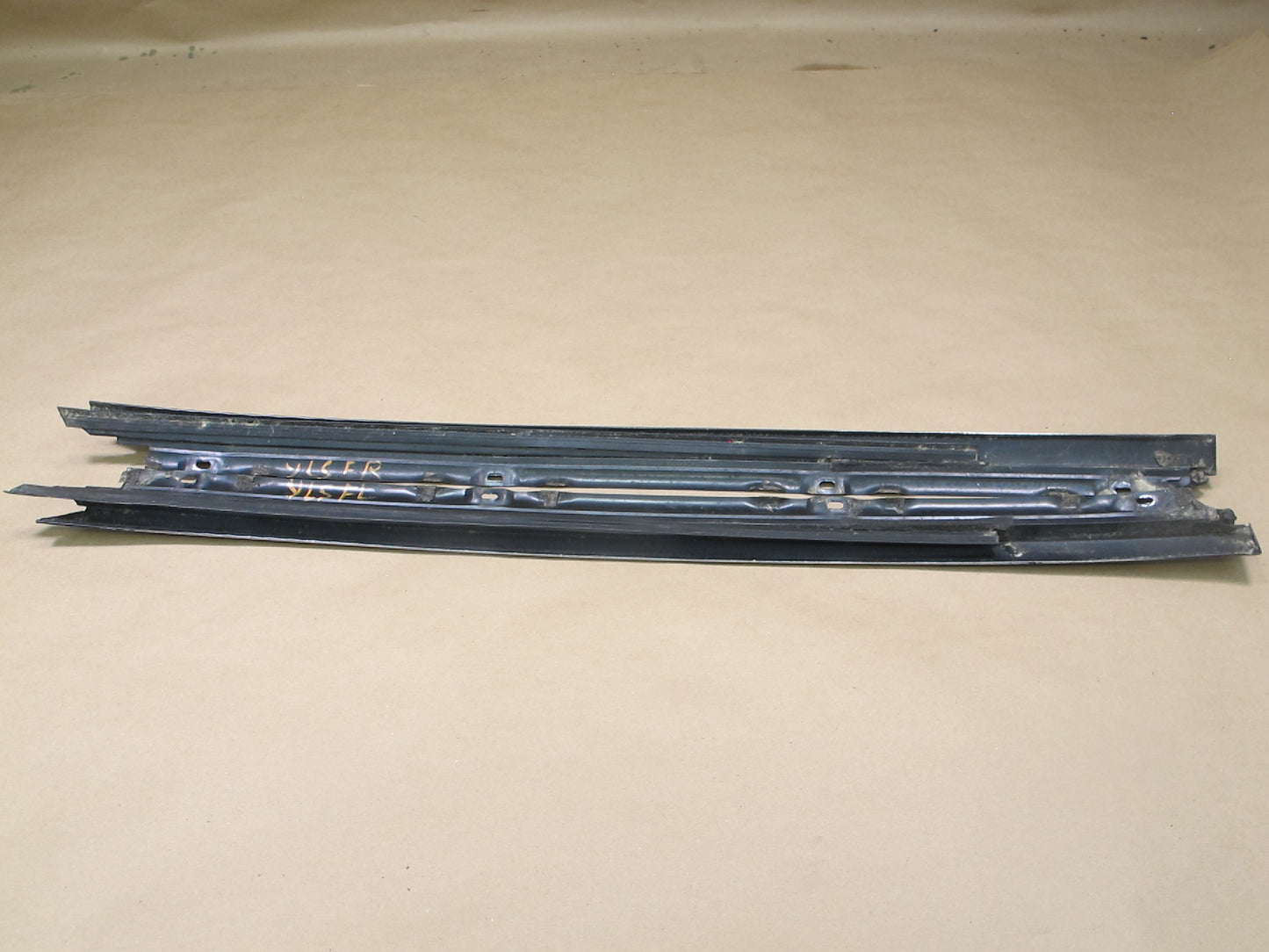 90-94 Lexus UCF10 LS400 Set of 2 Front Left Right Windshield Trim Molding OEM