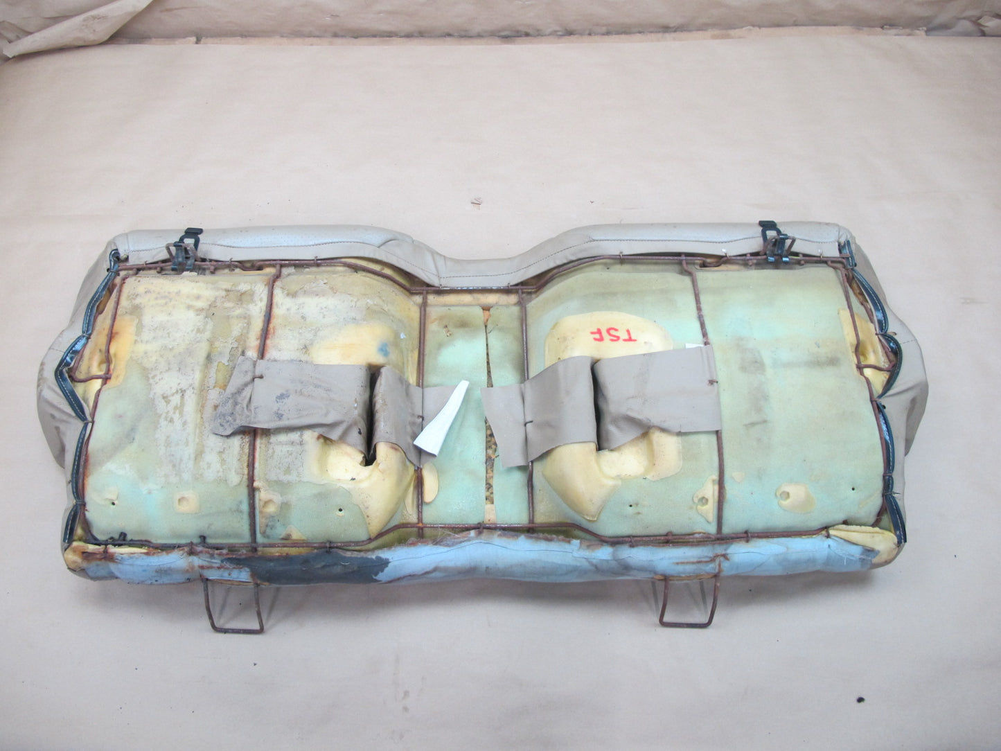 86-88 Toyota Supra MK3 Rear Leather 2SEAT Lower Cushion Beige OEM