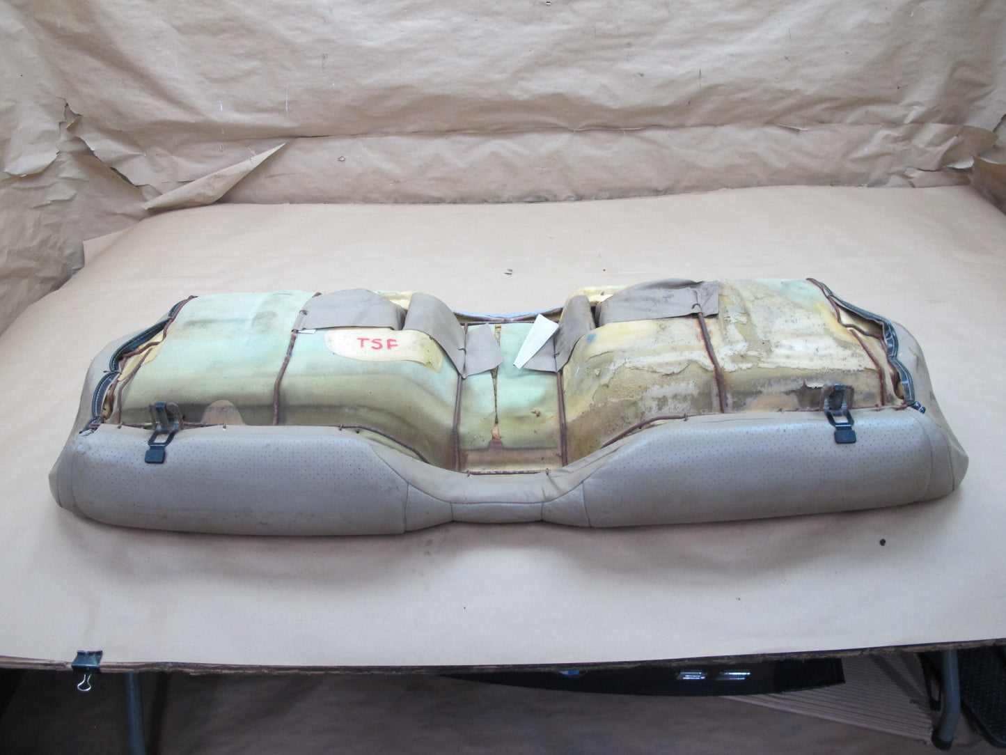 86-88 Toyota Supra MK3 Rear Leather 2SEAT Lower Cushion Beige OEM