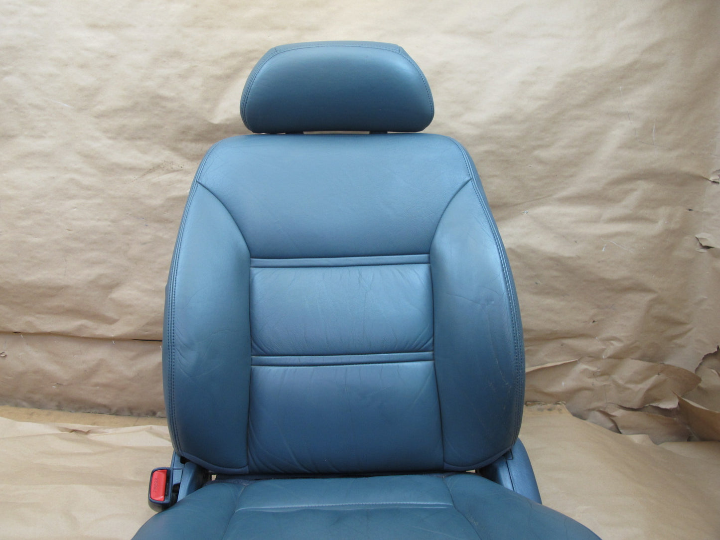 1992-1993 Lexus ES300 Front Left & Right Leather Seats Dark Blue OEM