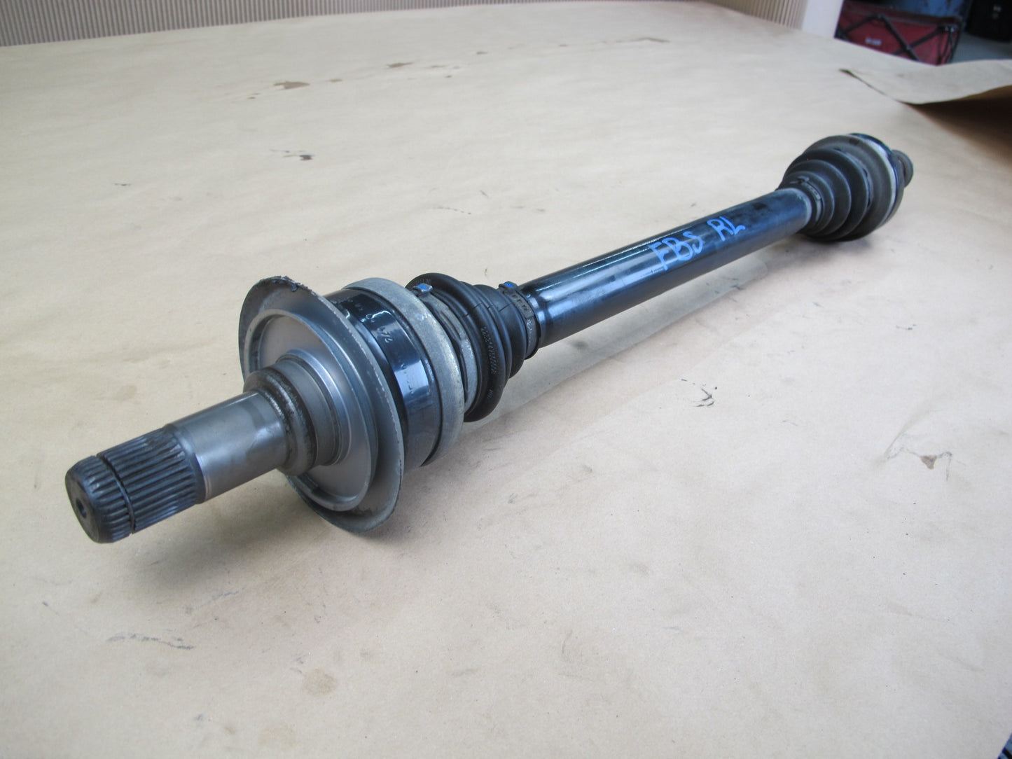 12-18 BMW F12 F13 650i Rear Left Suspension Axle Shaft 7566087 OEM