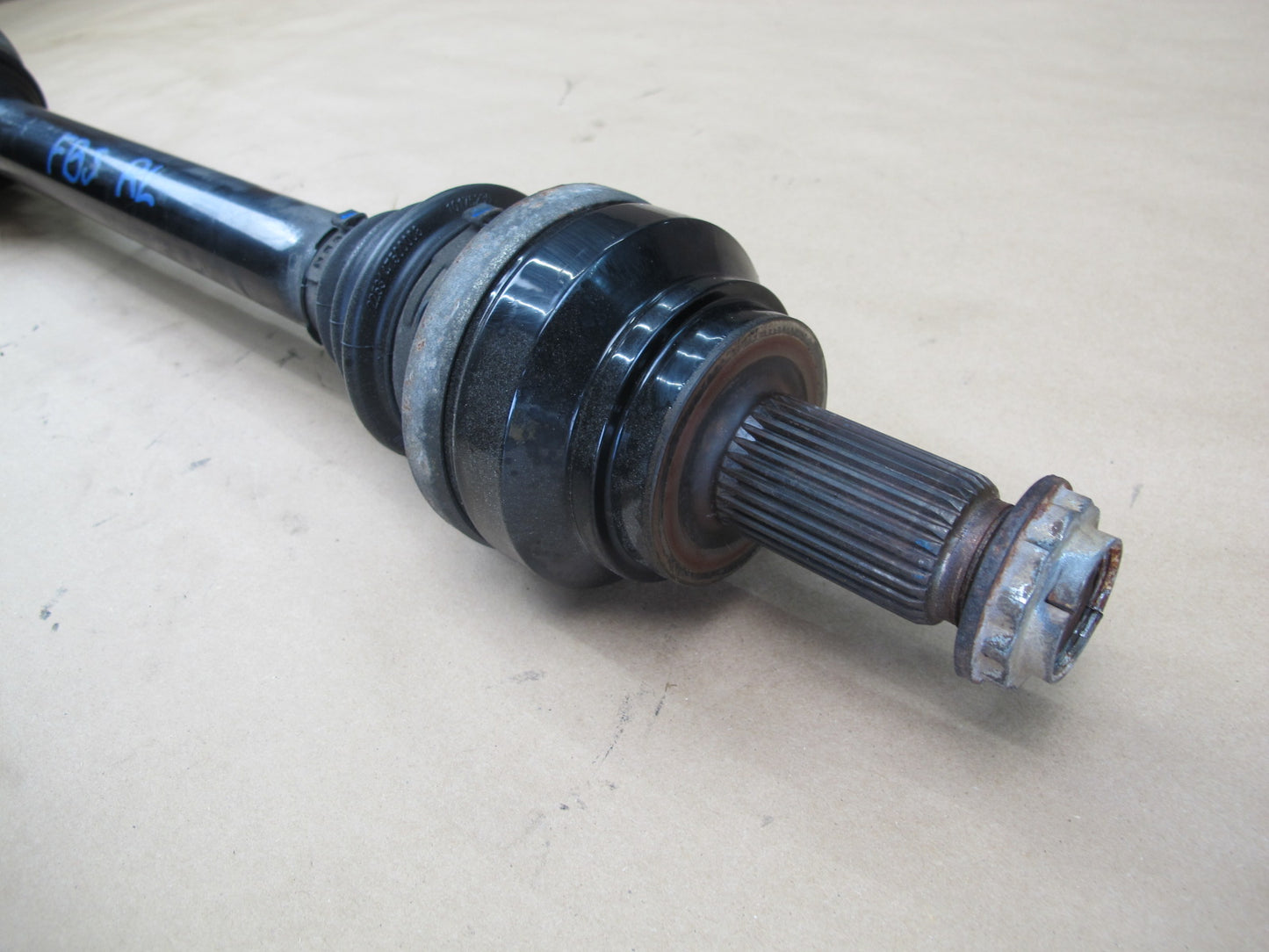 12-18 BMW F12 F13 650i Rear Left Suspension Axle Shaft 7566087 OEM