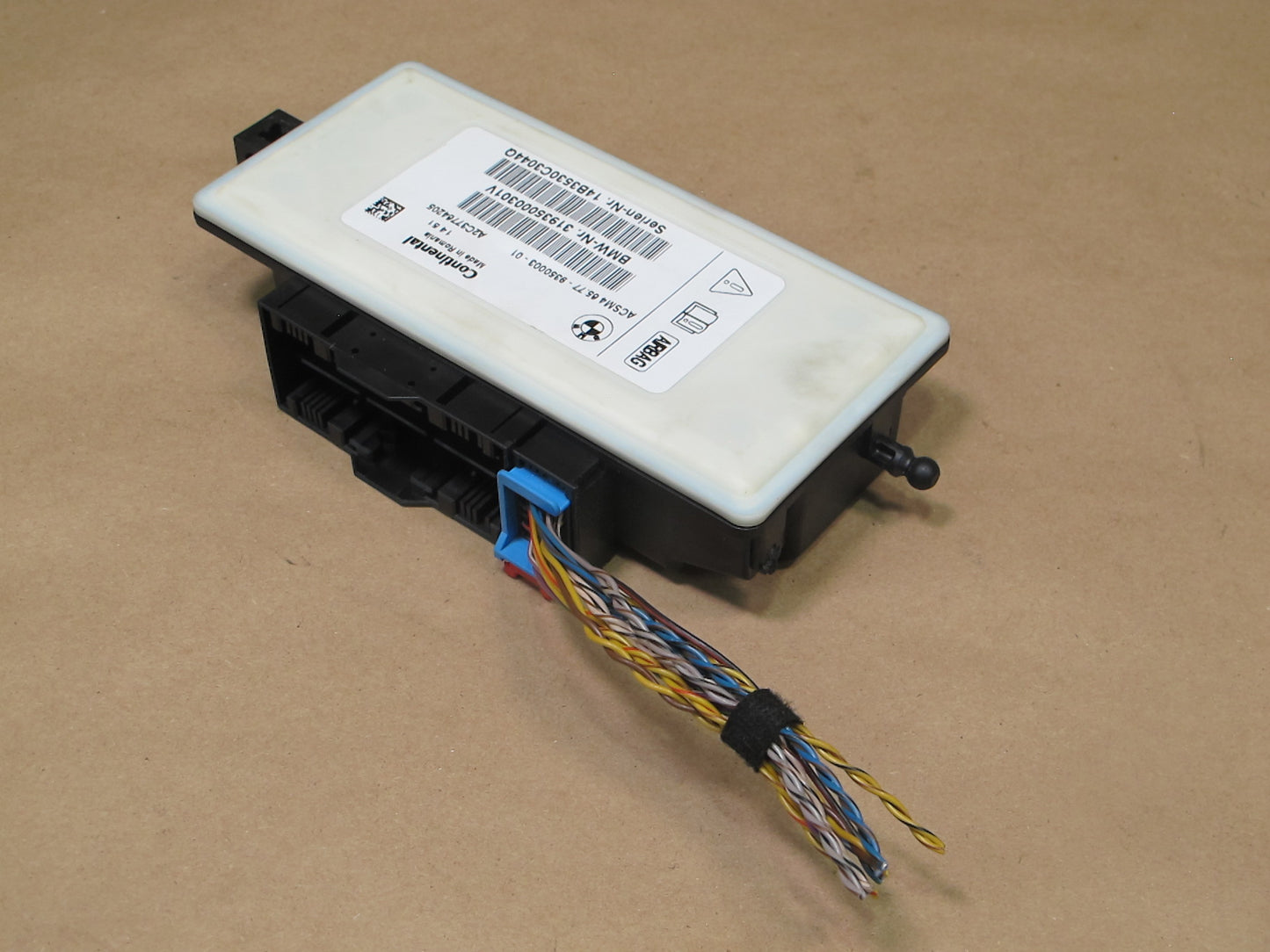 12-18 BMW F06 F12 F13 6-SERIES SRS AIRBAG CONTROL MODULE UNIT 9350003 OEM