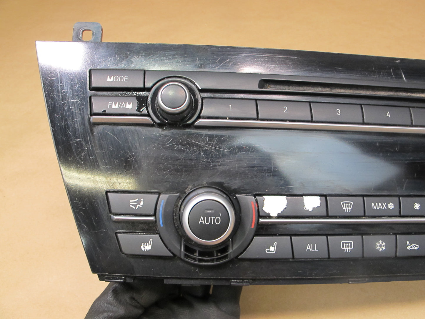 12-18 BMW F12 F13 Radio Car Stereo A/C Heater Climate Control Switch Panel OEM