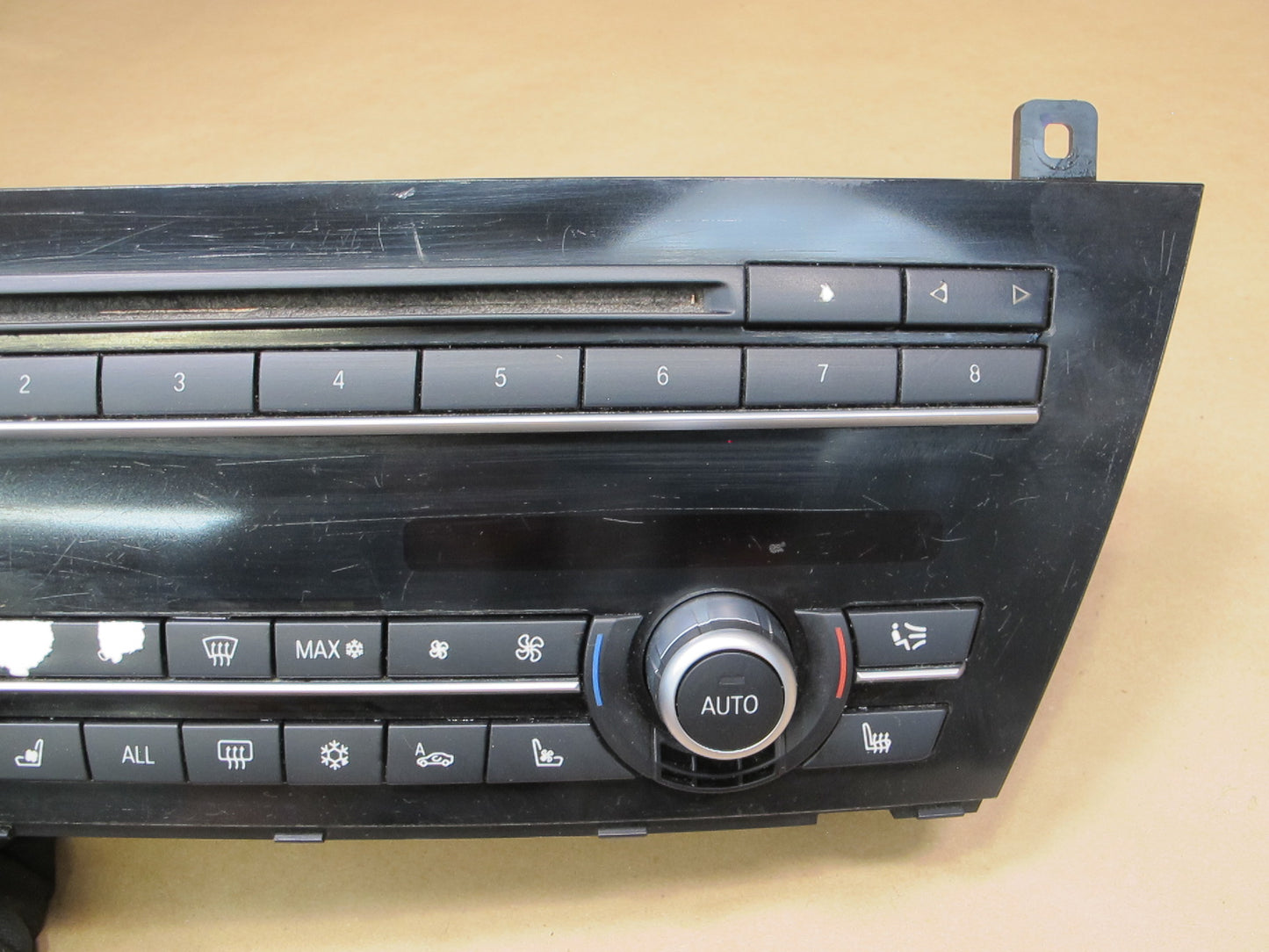 12-18 BMW F12 F13 Radio Car Stereo A/C Heater Climate Control Switch Panel OEM