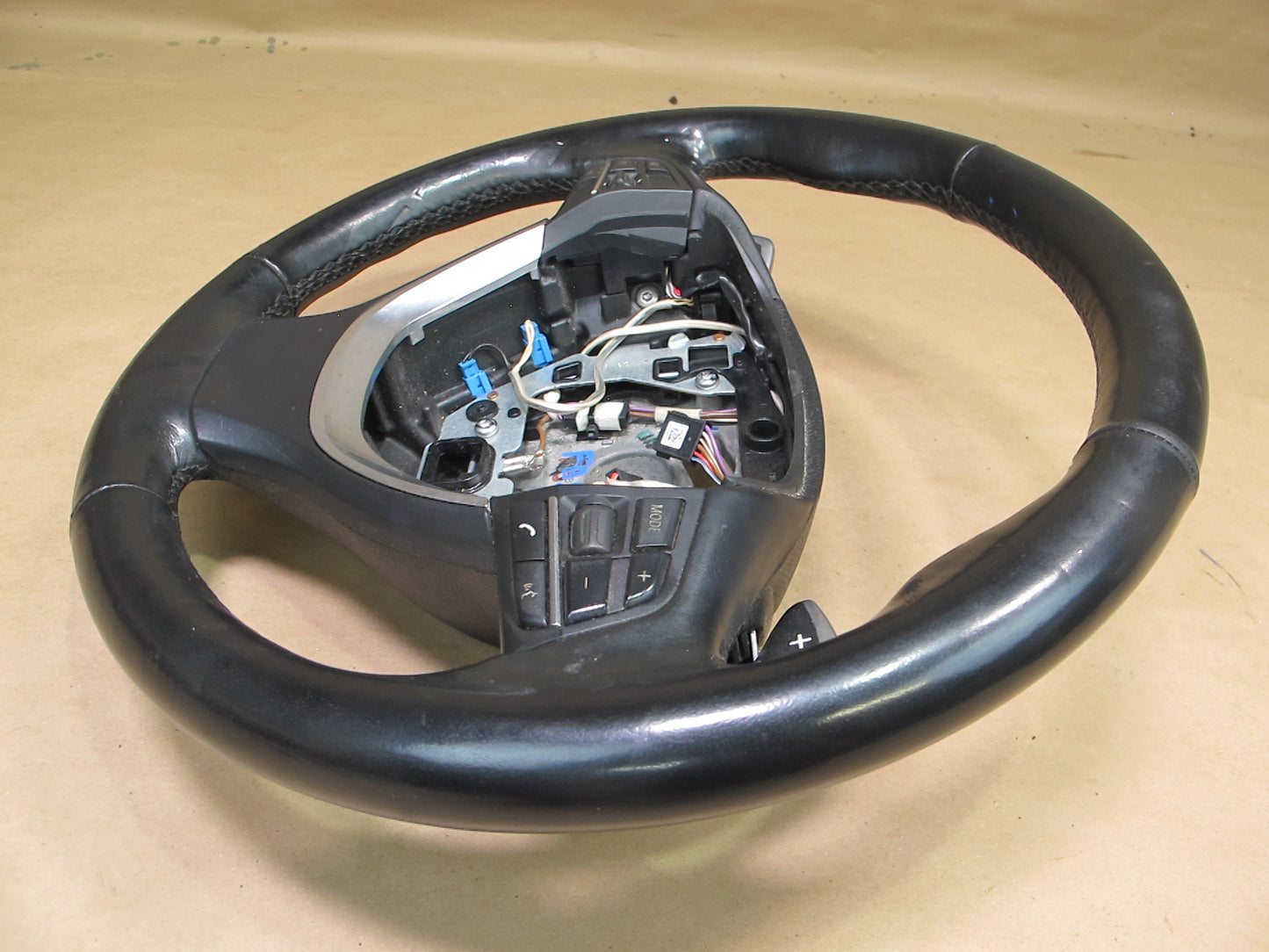 12-15 BMW F12 F13 6-SERIES Leather Steering W/ Controls OEM