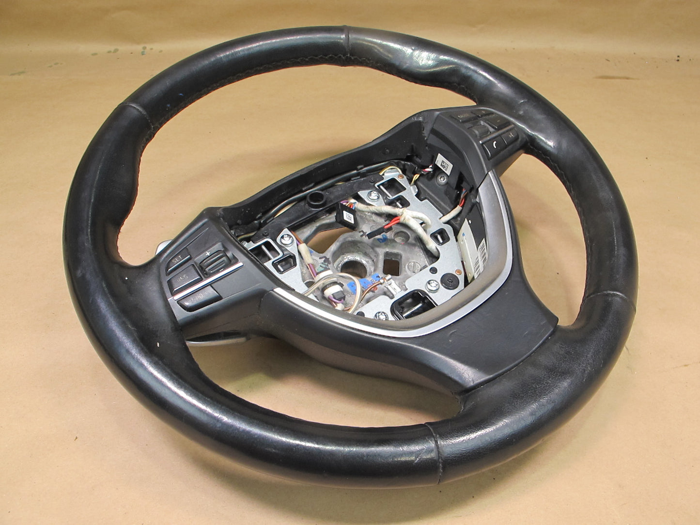 12-15 BMW F12 F13 6-SERIES Leather Steering W/ Controls OEM