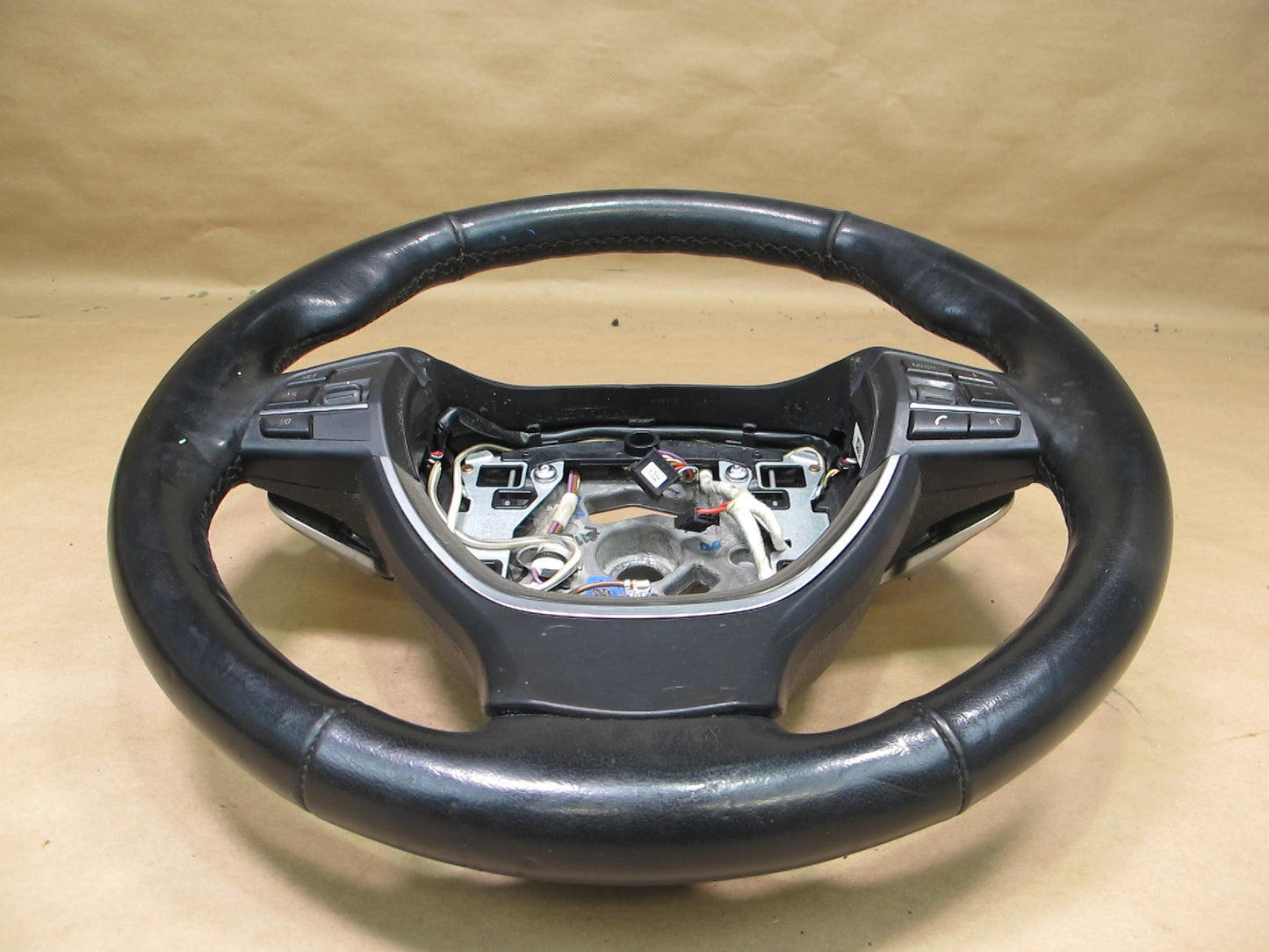 12-15 BMW F12 F13 6-SERIES Leather Steering W/ Controls OEM