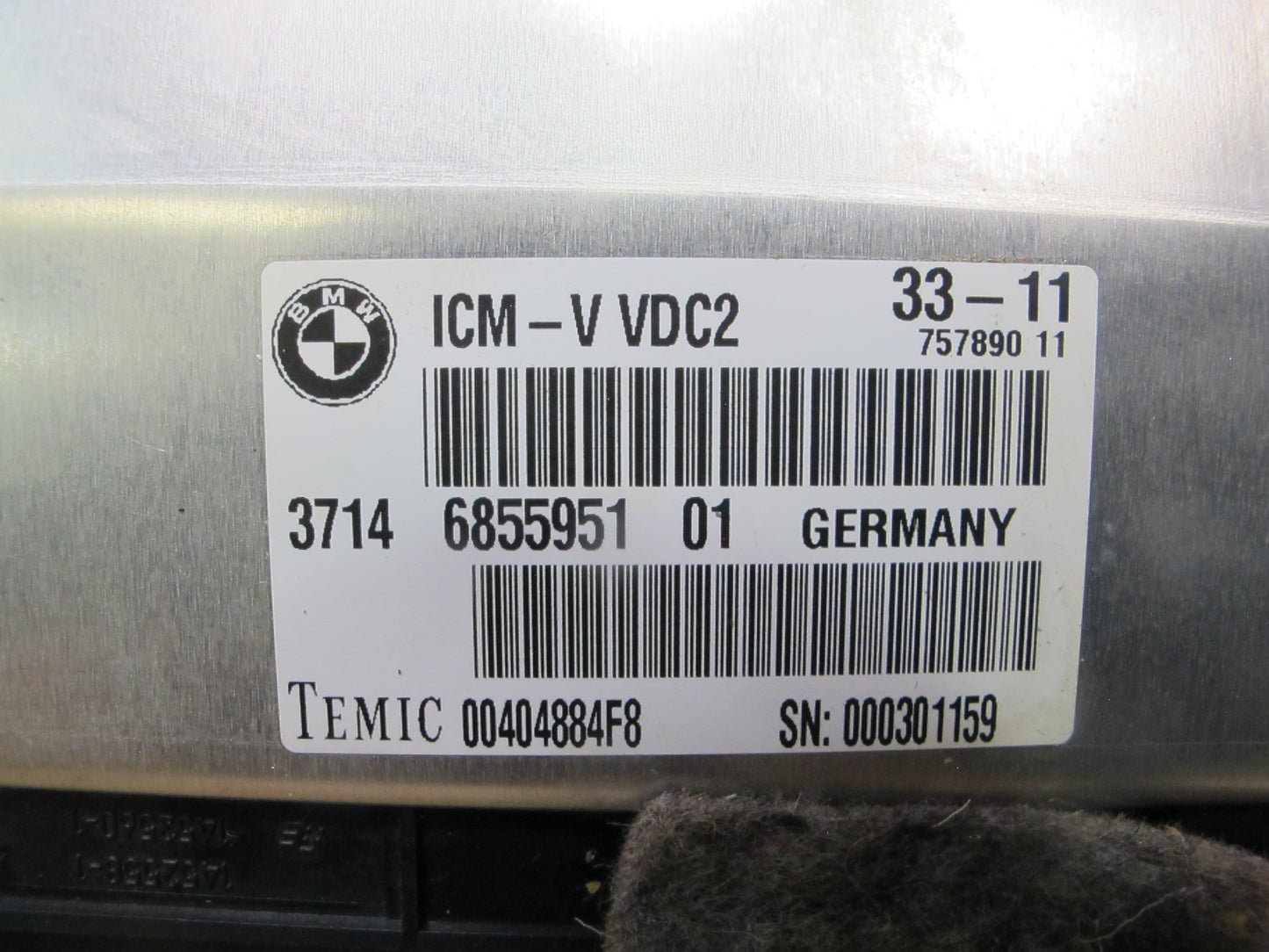 12-15 BMW F06 F12 F13 Suspension Dynamic Drive VDC Control Module 6855951 OEM