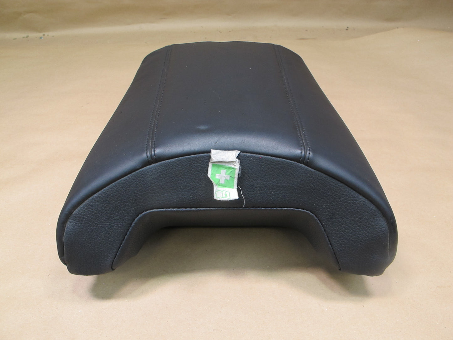 12-18 BMW F12 Convertible Rear Seat Arm Rest Pad Cover Leather Black OEM