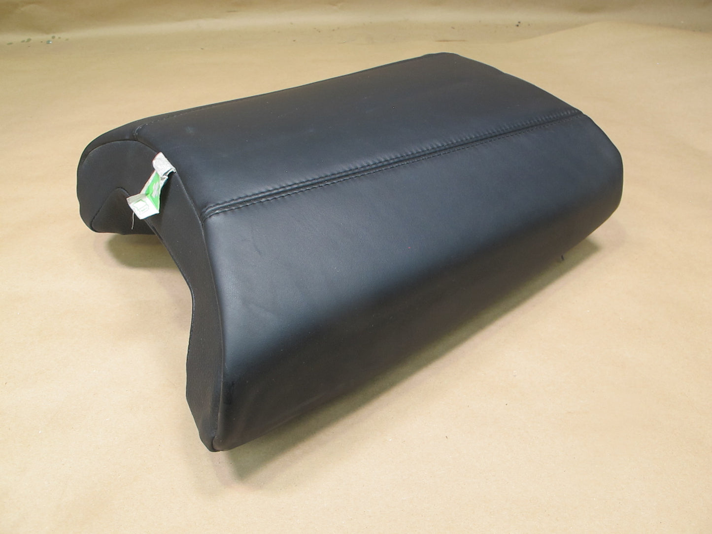 12-18 BMW F12 Convertible Rear Seat Arm Rest Pad Cover Leather Black OEM