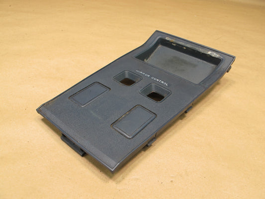 84-89 Nissan Z31 300ZX Center Console Trim Bezel Cover Panel 96932-01P00 OEM