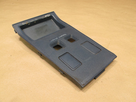 84-89 Nissan Z31 300ZX Center Console Trim Bezel Cover Panel 96932-01P00 OEM