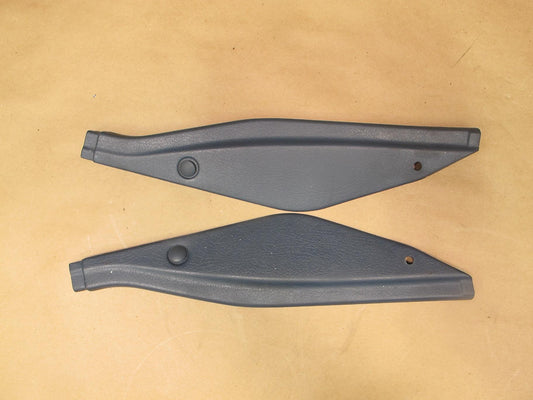 84-86 Nissan Z31 300ZX Set of 2 Dash Side END Trim Finisher Cover Panel OEM