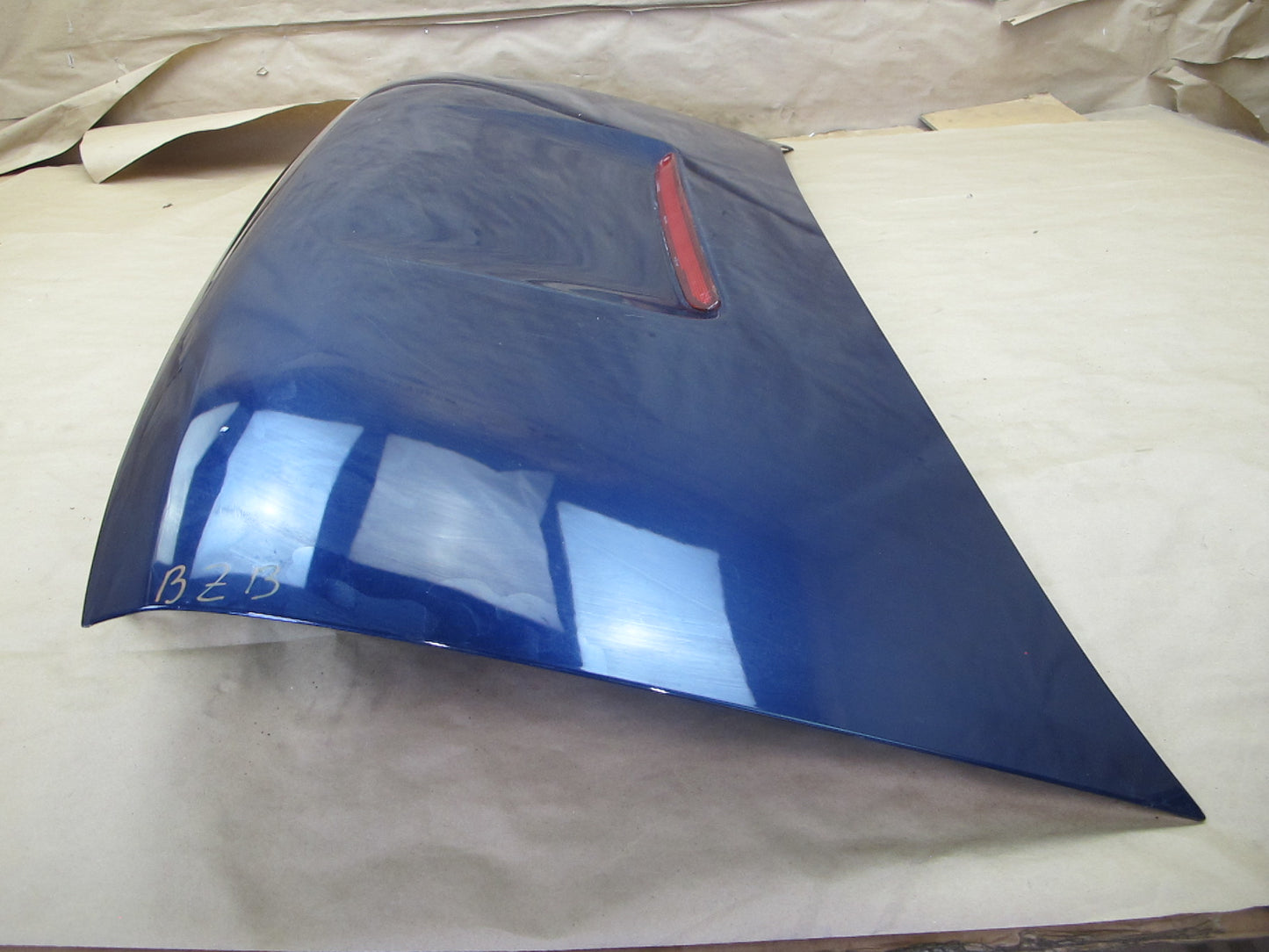 96-99 BMW E36/7 Z3 Roadster Rear Trunk Deck Lid Shell Cover Panel Blue OEM