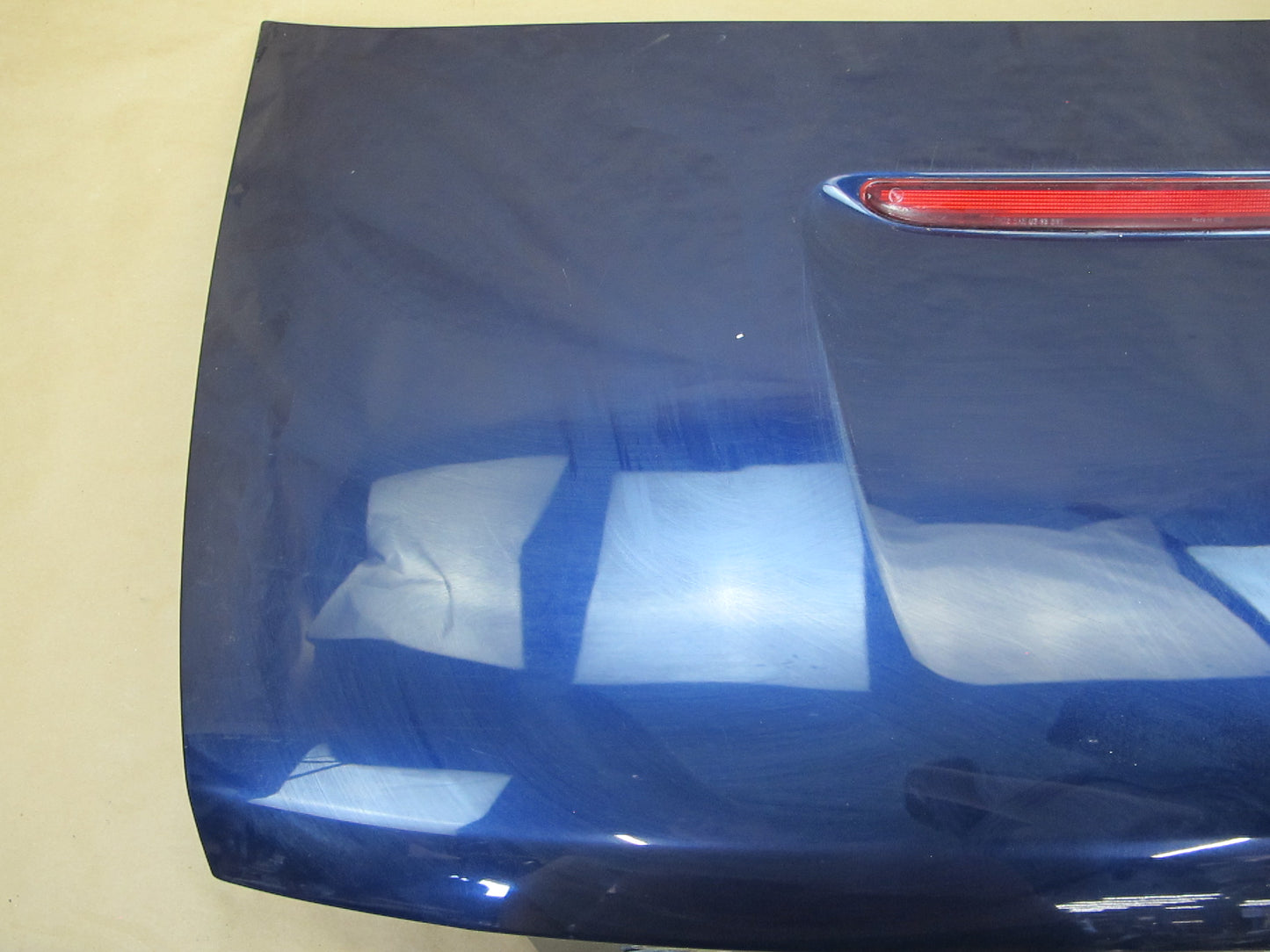 96-99 BMW E36/7 Z3 Roadster Rear Trunk Deck Lid Shell Cover Panel Blue OEM