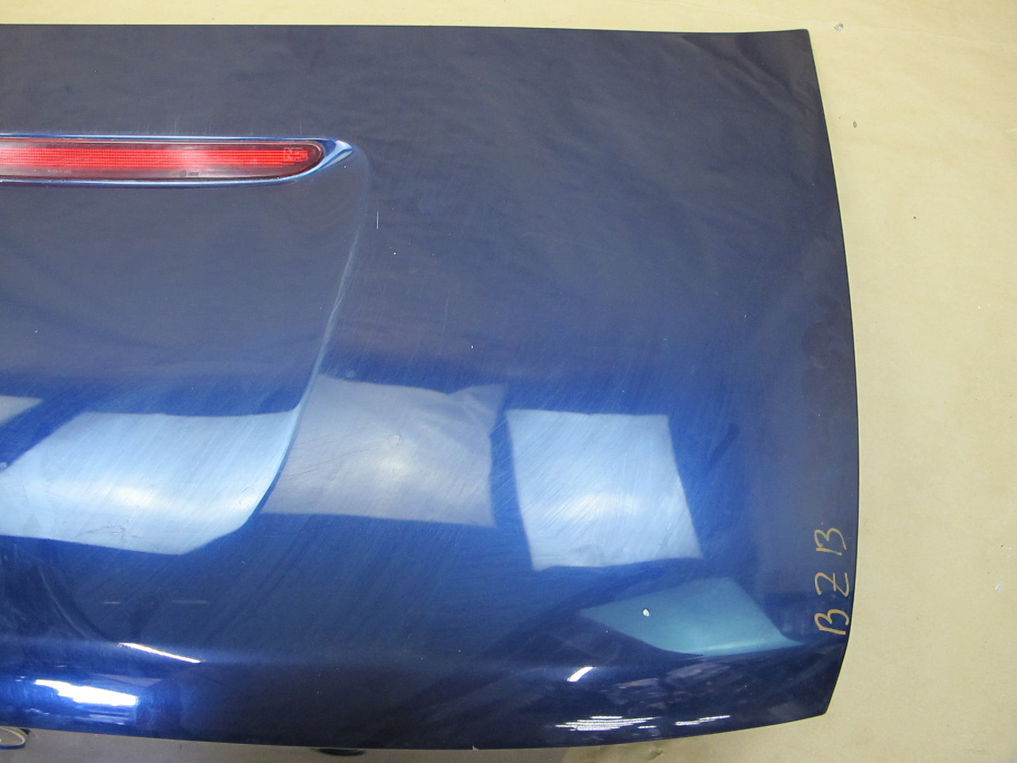 96-99 BMW E36/7 Z3 Roadster Rear Trunk Deck Lid Shell Cover Panel Blue OEM