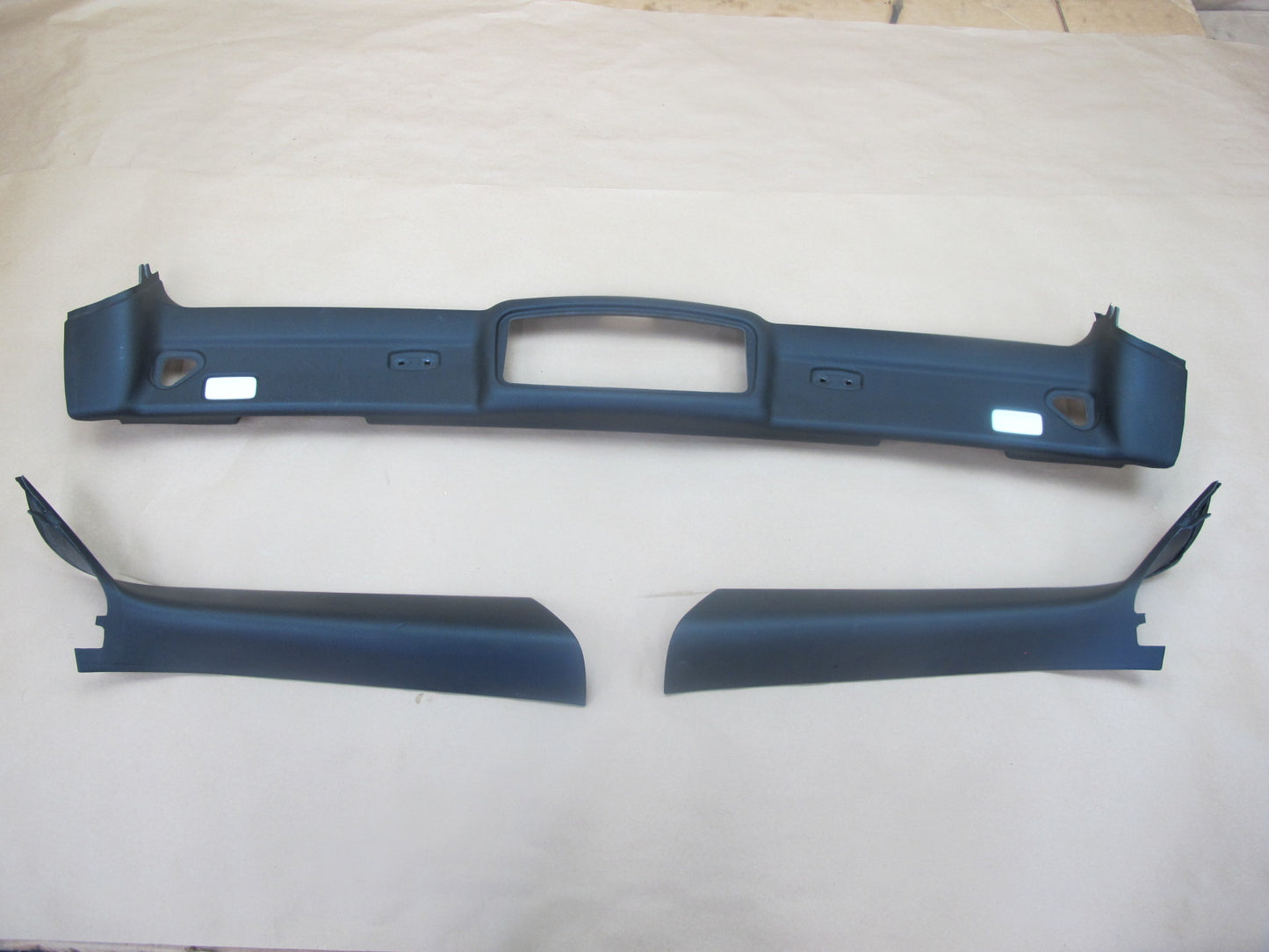 12-18 BMW F12 Set of 3 Front Overhead Headliner A Pillar Trim Cover Panel OEM