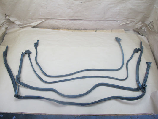 84-86 Nissan Z31 300ZX 2+0 Set of 2 Door Weatherstrip Rubber Seal OEM