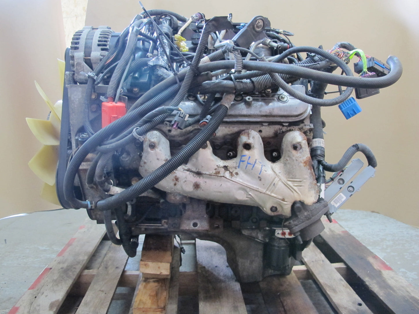 2003-2007 Hummer H2 6.0L V8 LQ4 4WD Engine Motor VIN U 8th Digit 163k Miles