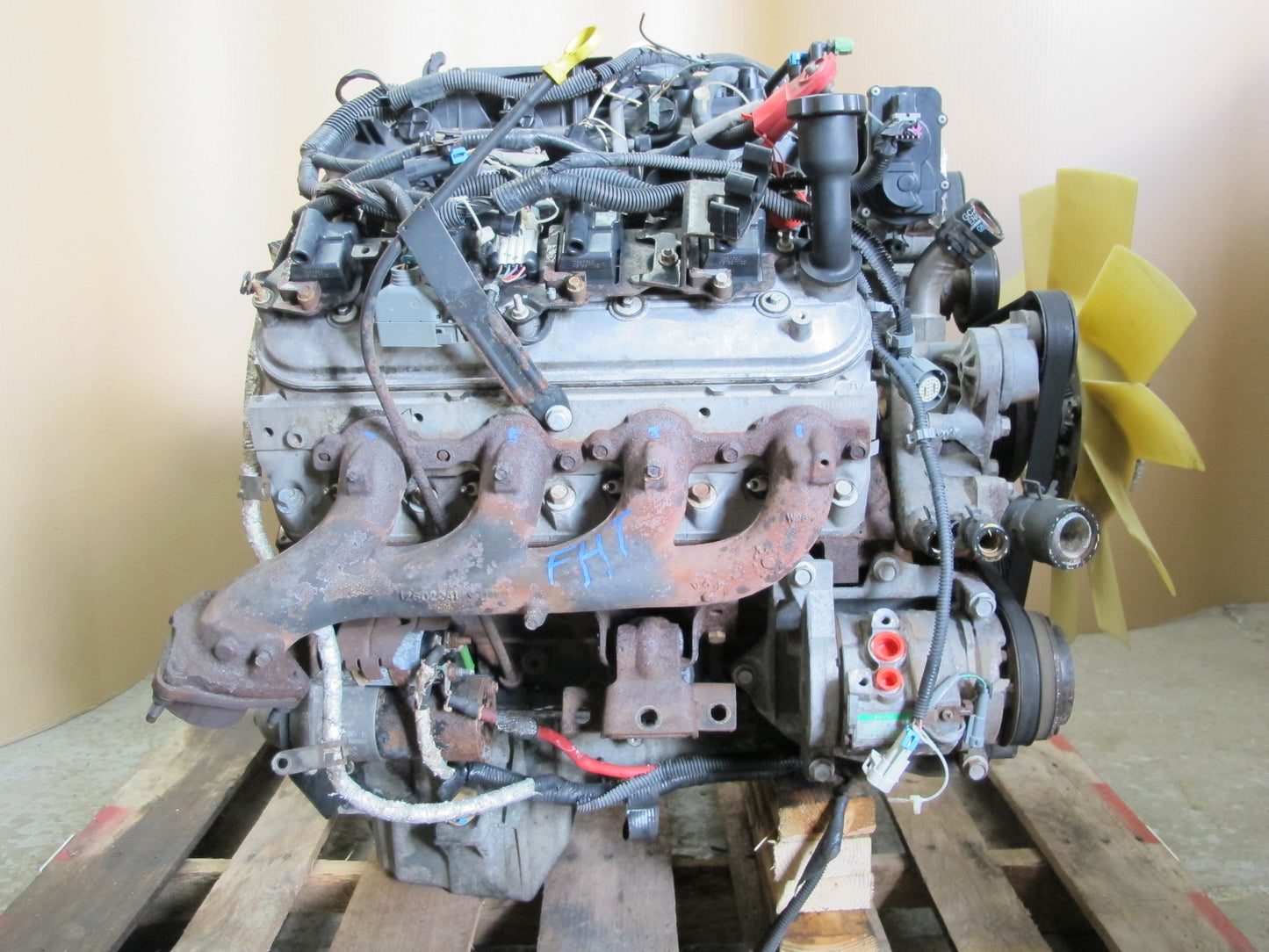 2003-2007 Hummer H2 6.0L V8 LQ4 4WD Engine Motor VIN U 8th Digit 163k Miles