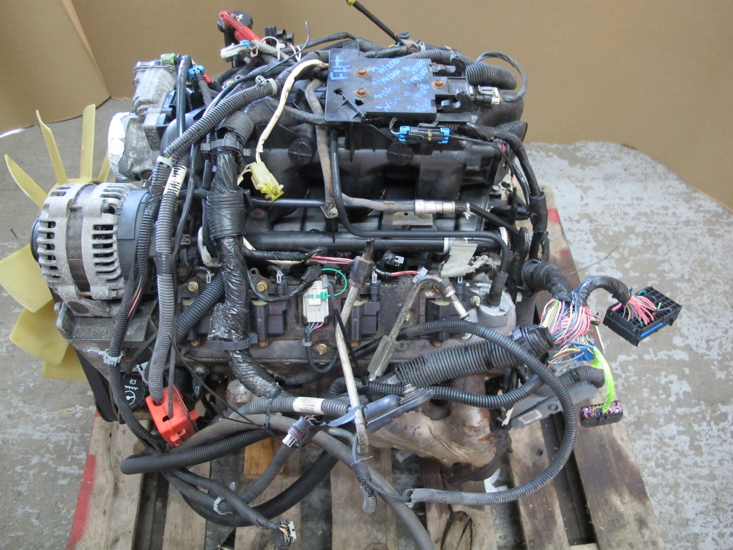 2003-2007 Hummer H2 6.0L V8 LQ4 4WD Engine Motor VIN U 8th Digit 163k Miles