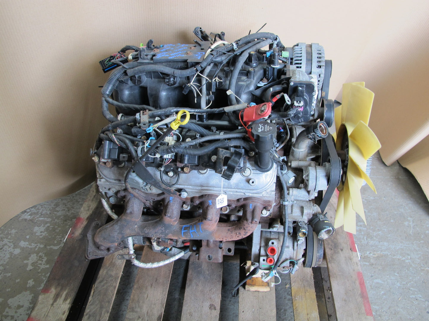 2003-2007 Hummer H2 6.0L V8 LQ4 4WD Engine Motor VIN U 8th Digit 163k Miles