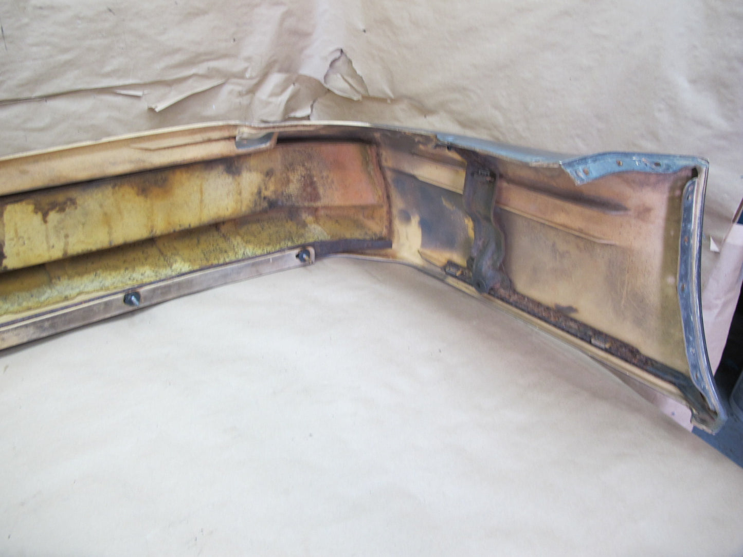 86-92 Toyota Supra MK3 Rear Bumper Cover Brown OEM