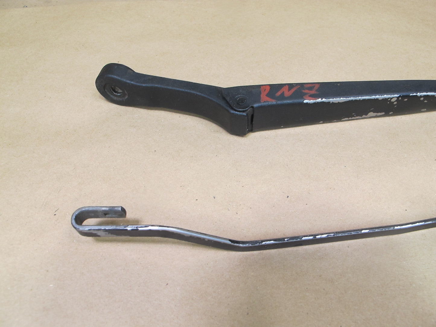 84-86 Nissan Z31 300ZX Set of 2 Front Windshield Left & Right Wiper Arm OEM