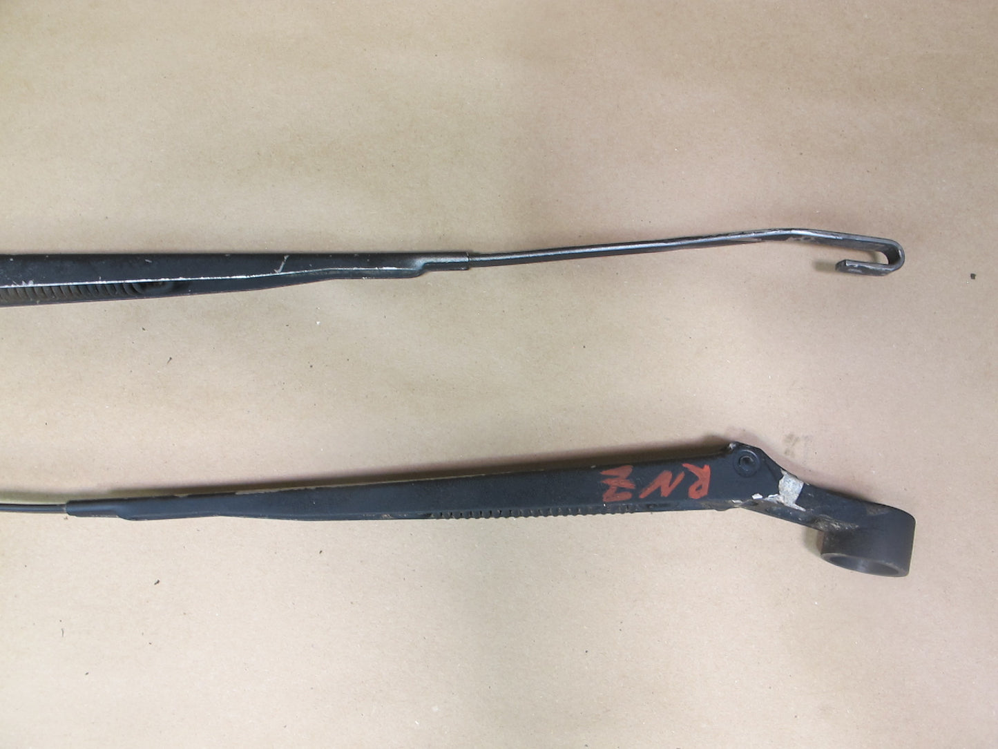 84-86 Nissan Z31 300ZX Set of 2 Front Windshield Left & Right Wiper Arm OEM