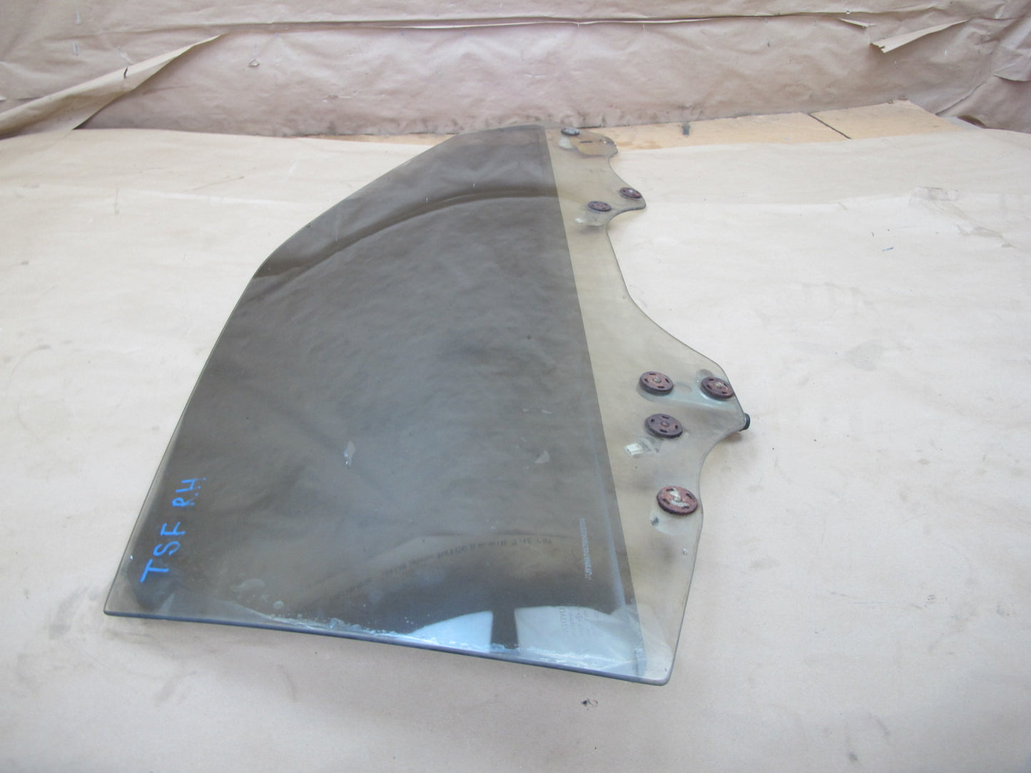 86-92 Toyota Supra MK3 Right Passenger Door Glass Window OEM