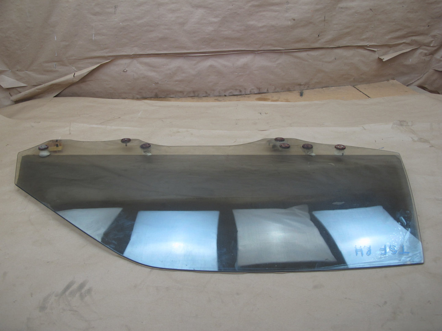 86-92 Toyota Supra MK3 Right Passenger Door Glass Window OEM