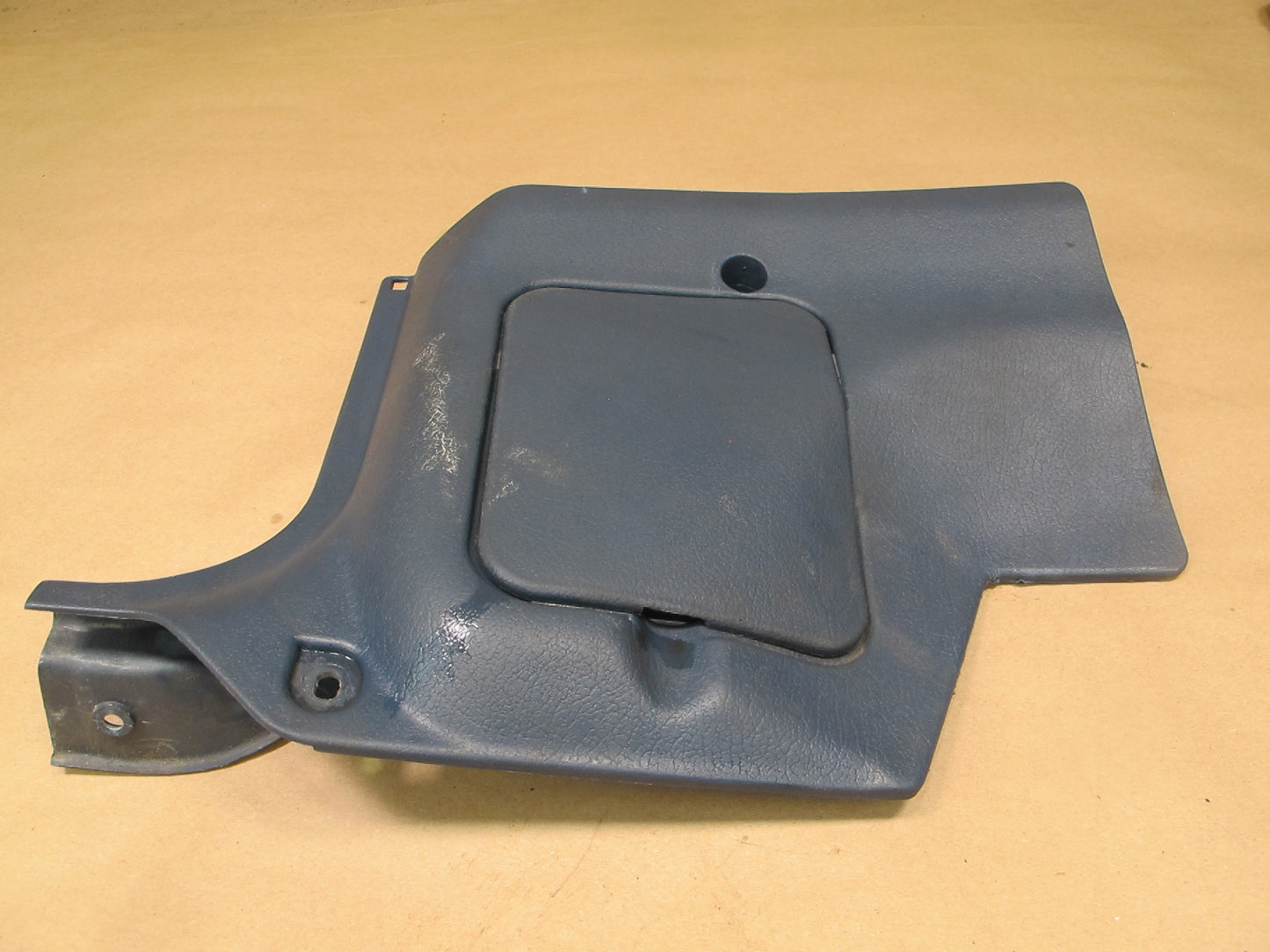 84-86 Nissan Z31 300ZX Set of 2 Front Left & Right Kick Trim Cover Panel OEM