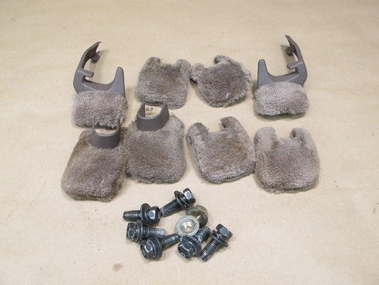 90-92 Lexus UCF10 LS400 Front Left & Right Seat Track Covers & Bolts Set OEM