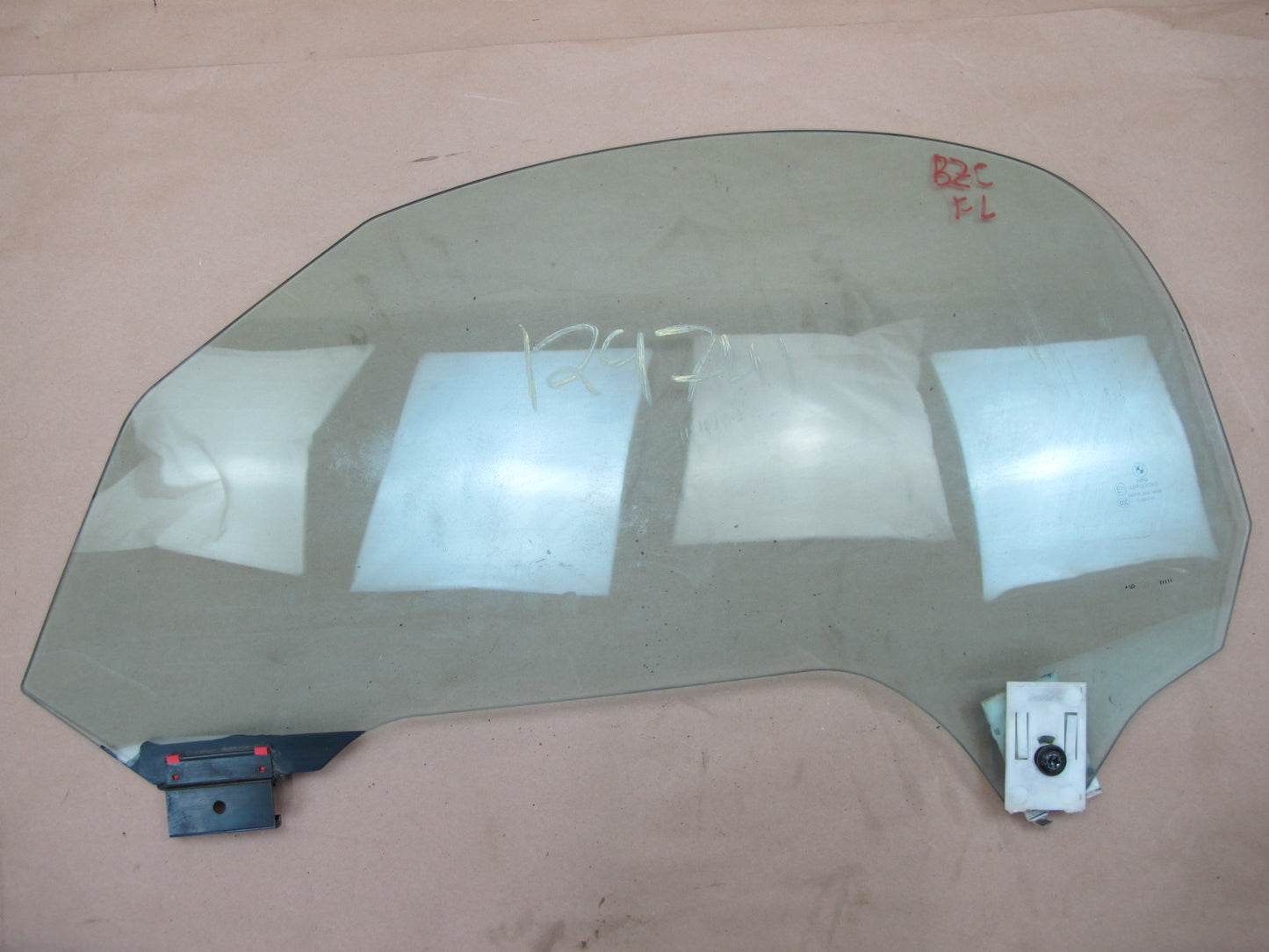 03-08 BMW E85 Z4 Front Left Door Glass Window OEM