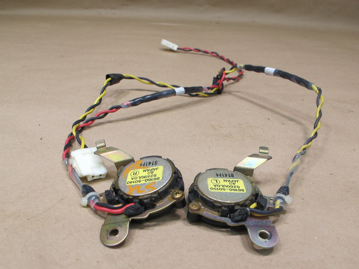 95-00 Lexus UCF20 LS400 Set of 2 Front Left & Right Door Speaker Tweeter OEM
